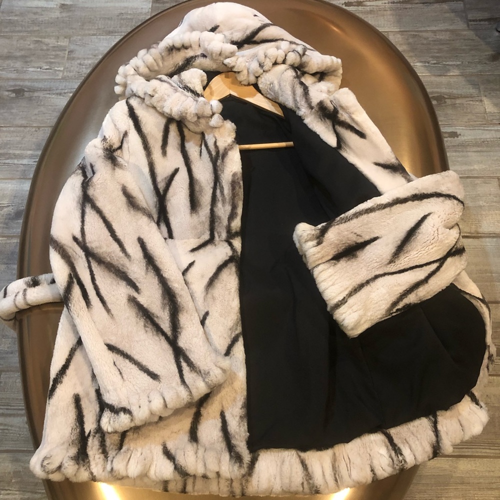 Cut beaver fur coat - Picture 5 of 7